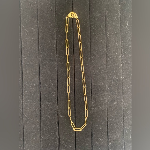 Slide Jewels Gold chain necklace with C clasp - Picture 2 of 9